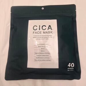 40 pcs CICA Japanese Variety Face Facial Spa Masks